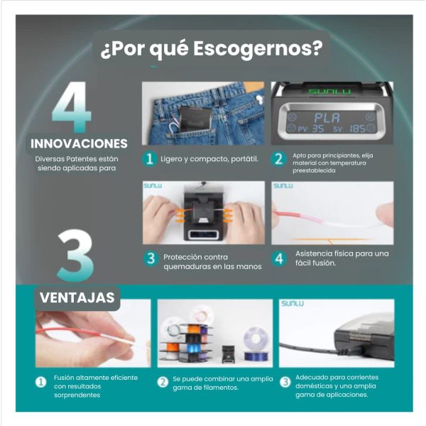 Conector de Filamento Sunlu - Imagen 8