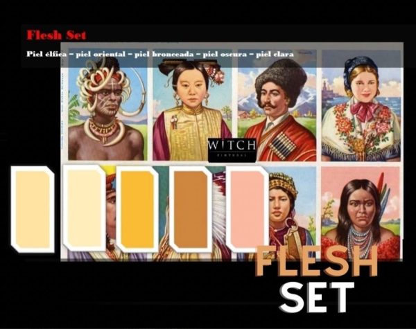 SET Flesh (colores piel)