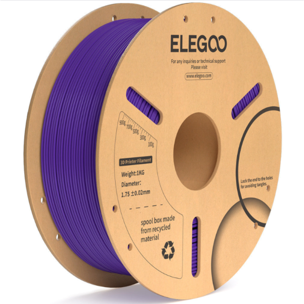 Filamento PLA+ Morado 1kg Elegoo (copia)