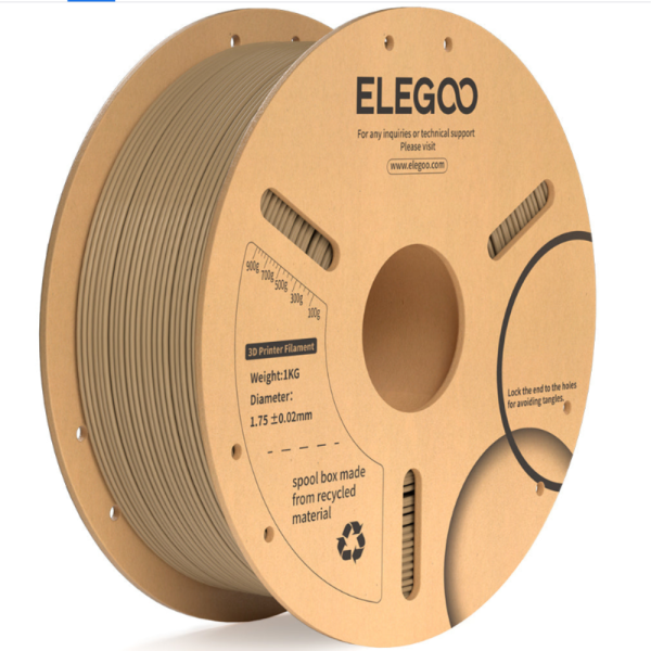 Filamento PLA+ Madera 1kg Elegoo