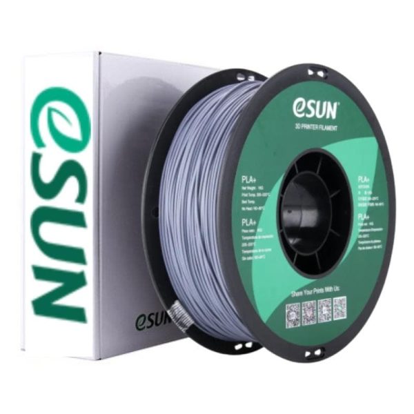 Filamento PLA+ Gris 1kg Esun