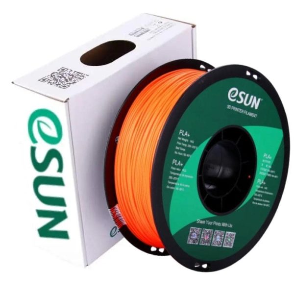 Filamento PLA+ Naranjo 1kg Esun