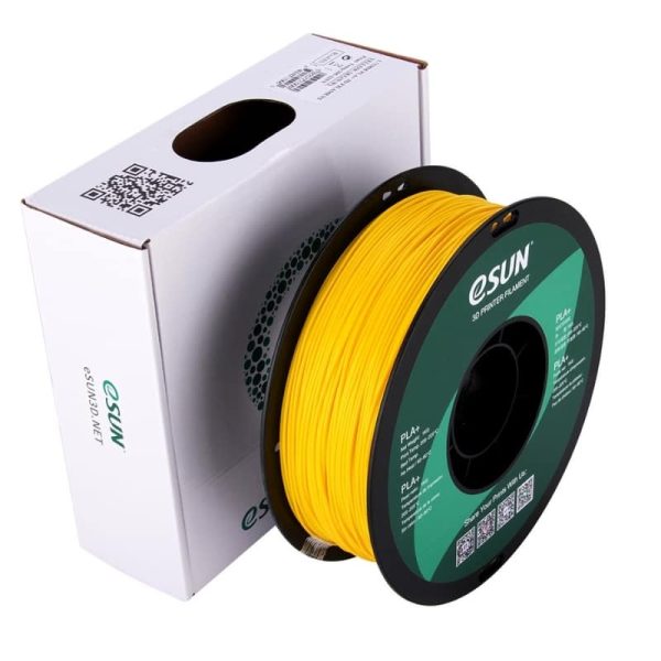 Filamento PLA+Amarillo 1kg Esun